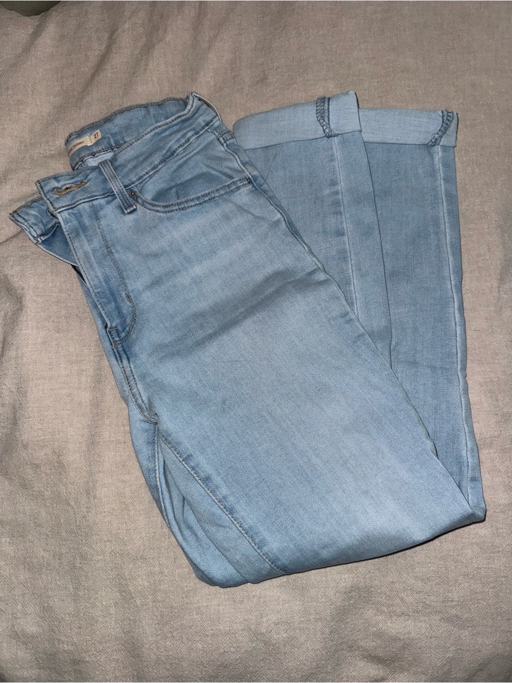 Levi's High Rise Skinny Jeans